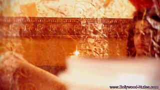 perfect indian babe undresses and dances nude