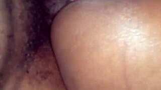 ebony girlfriend rides with phat booty