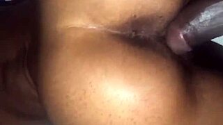 home made deep anal sex, monster cock pounding ebony milf assfucking.