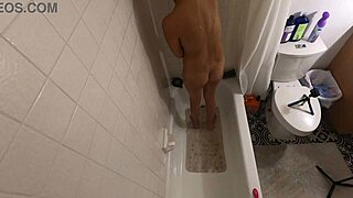 angel and lover share shower pov