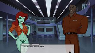 bathing in the shower during the game