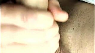 i'm jerkin' off my cock while waitin' for her