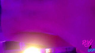 roxy lights, cute pigtail girl, gets fucked from behind