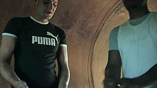 we did gay stuff during a pickup plan - behind the scenes gay porn 😏