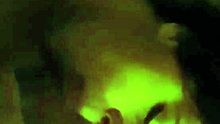 homemade ashley ann sucking my cock while bf's working, with big tits and facial