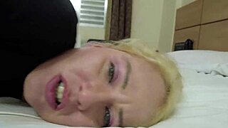 that blonde slut is taking cock in her asshole right now.