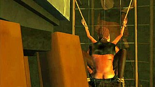 Intense Tied Bondage Sex In SecondLife