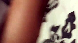 My ebony girlfriend poses sexily in the video.