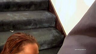 Mya Mason's mouth pounded hard by Sean Silver's cock.