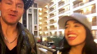 Victoria June with Huge Tits and Huge Ass. She Fucks Huge Cock Roughly in Intriguing Contrast.