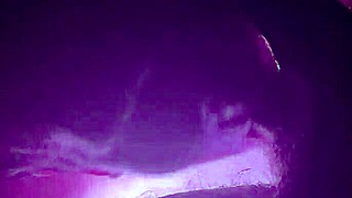 Having fun in parents' hot tub