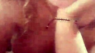 Blonde Cklover masturbates big tits and ass on webcam!