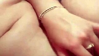 Blonde Cklover masturbates big tits and ass on webcam!