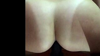 My friend subtly explores her ass with toys