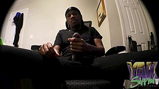 I see you cum on that black cock.