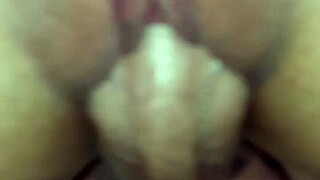 squirting hard in girlfriend's pussy!