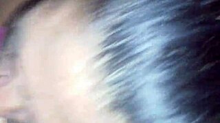 latina performs deep throat on big black cock