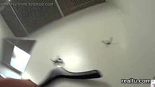 Adorable Glamorous Czech Girl Seduced In Shopping Centre, Banged In POV.