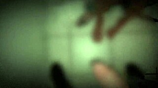 First Time In Gloryhole Cabin With Blowjob