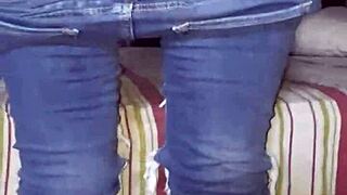 Sister-in-law dresses after hard fuck! 😏