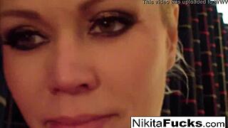 Watch Hot Milf Nikita Von James In Fishnets!