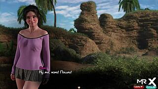 Let's play Treasure of Nadia - A Hentai Gameplay with a creampie finish