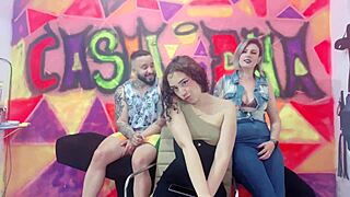 Amiguinha Venho Fazer Um Podcast Com Casal DNA E Acabou Recebendo Pica Dos Dois