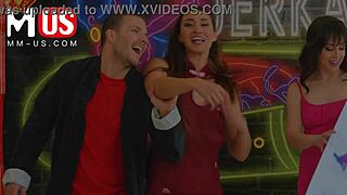 Jerkaoke - Bella Rolland and Codey Steele Blowjob, Orgasm, and Rough Deepthroat Action