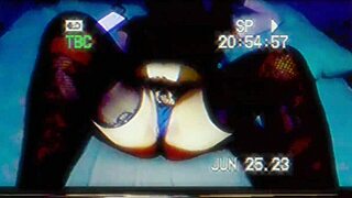 sharon, i lower my thong alone to receive oral sex from my lover