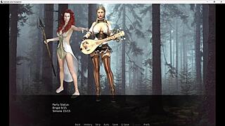 i'm on trip to city, damsels dungeons ep 5, gettin huge blowjob and creampie