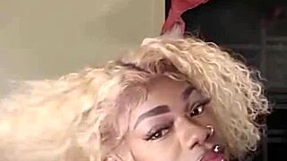 ebony sucks big black cock suggestively