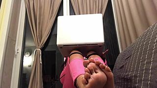 Hey, check my feet worship setup, goddess vibes! 🦶🔥