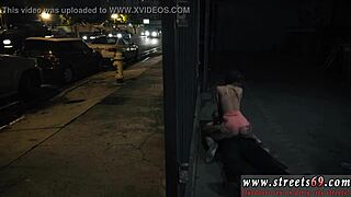 Rough gangbang for cute teen with glasses