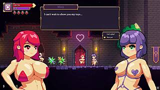 Scarlet Maiden Hentai: Lesbian Nun Banging Goblin with Strapon!