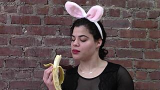 Roxy expresses her love for bananas playfully