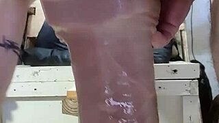 XXL Dominic Pacifico solos with dildo