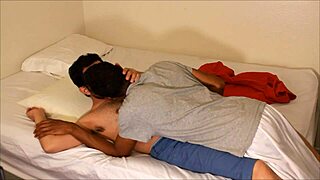 Ben ENJOYS a gay blowjob while getting FUCKED hard