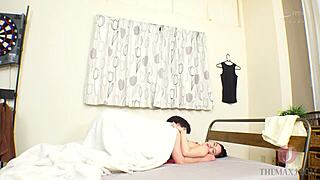 I feel so emotional during pleasant sex with cute japanese beauty licking and fingering