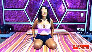 Angela's Passionate Body Reveal in College Casting