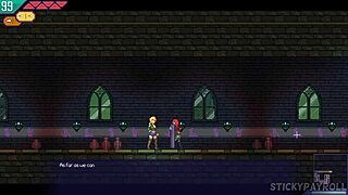 Cute Blonde With Big Ass Fucked By Monster Cock In Porn Game.