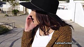 latina cutie gags on realtor's cock for discount