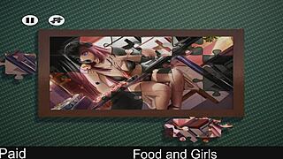detailed exploration of food and girls in anime part 01