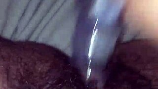 i squirt all over my nice glass dildo