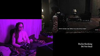 Naked playthrough of Evil Within 2, part 12.