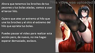 femdom jerk off instructions in spanish audio and text