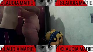 Curvy woman enjoys pussy sucking before dinner, getting wet and cumming on gay friend's face