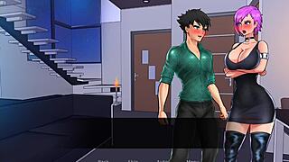 Confined With Goddesses: Teen And Milf Fucking With Monster Cocks And Big Asses In House