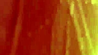 natasha nice shoots black light video