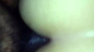 this brazilian milf casually gives her pussy and ass to a big black guy for cumshot