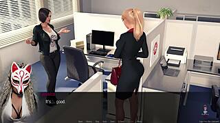 Jessica Oneil starts her first day at work.